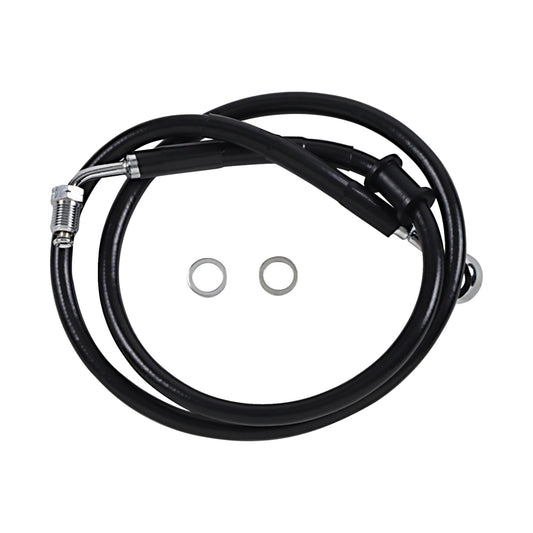 DRAG SPECIALTIES - BRAKE LINE - +8" - BLACK - '18-'24 SOFTAIL