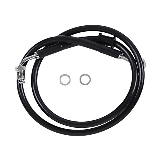 DRAG SPECIALTIES - BRAKE LINE - +10" - BLACK - '18-'24 SOFTAIL