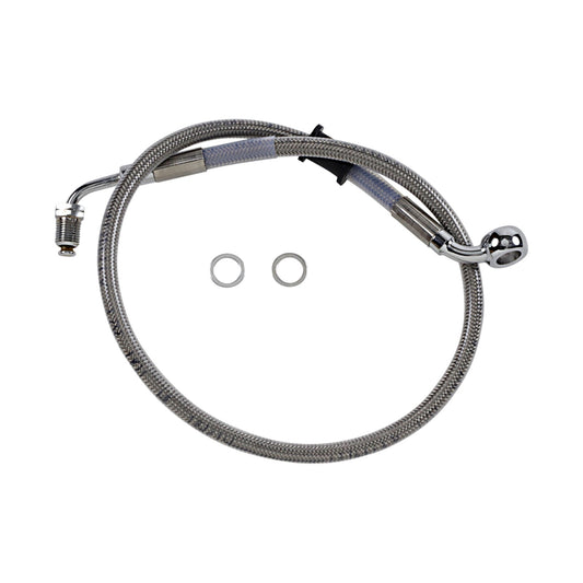 DRAG SPECIALTIES - BRAKE LINE - FRONT (UPPER) - STAINLESS STEEL