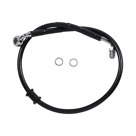 DRAG SPECIALTIES - BRAKE LINE - +2" - BLACK - '18-'21 SOFTAIL