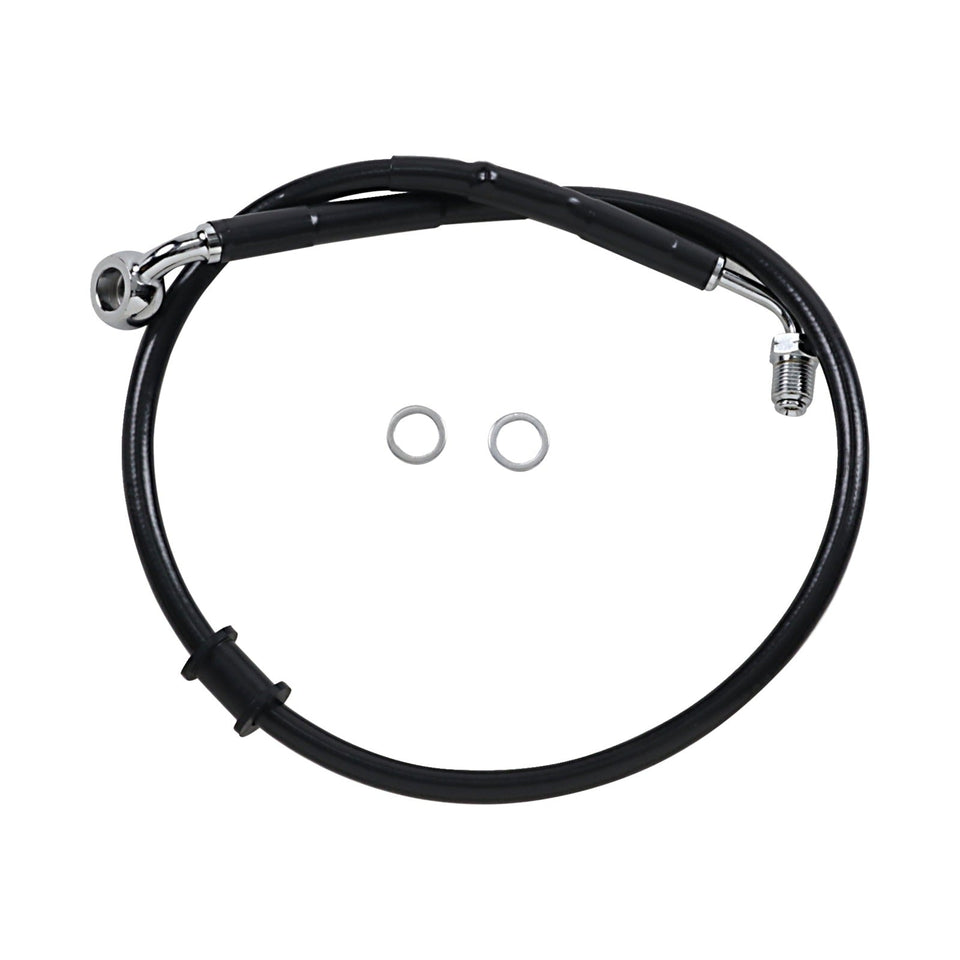 DRAG SPECIALTIES - BRAKE LINE - +2" - BLACK - '18-'21 SOFTAIL