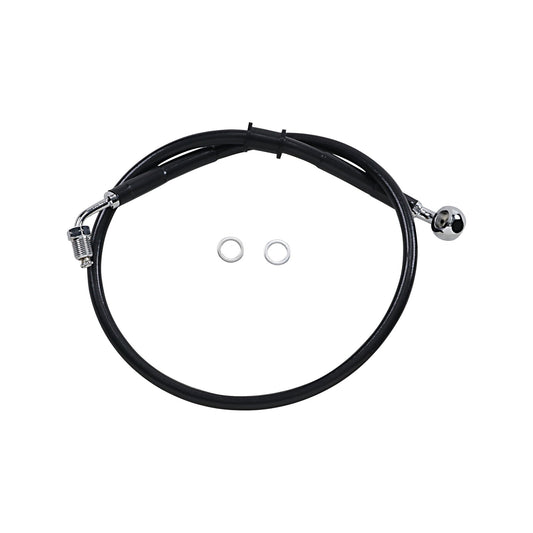 DRAG SPECIALTIES - BRAKE LINE - +4" - BLACK - '18-'21 SOFTAIL