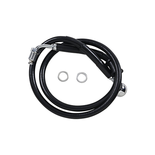 DRAG SPECIALTIES - BRAKE LINE - +6" - BLACK - '18-'21 SOFTAIL