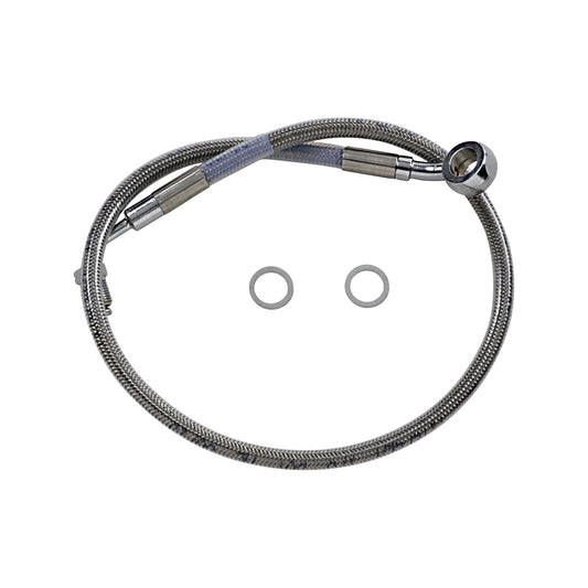 DRAG SPECIALTIES - BRAKE LINE - +2" - STAINLESS STEEL - '18-'23 SOFTAIL