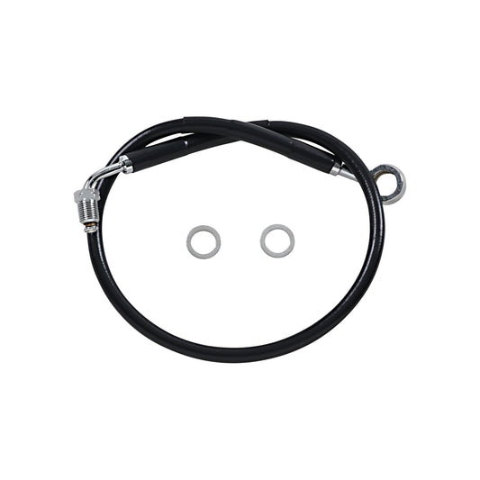DRAG SPECIALTIES - BRAKE LINE - FRONT (UPPER) - BLACK