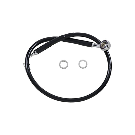 DRAG SPECIALTIES - BRAKE LINE - +2" - BLACK - '18-'23 SOFTAIL