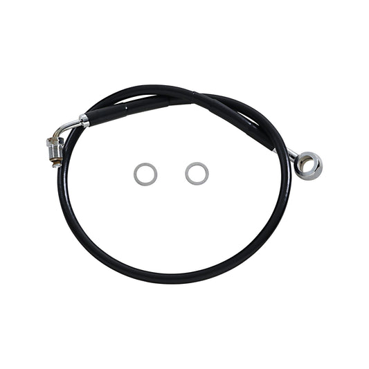 DRAG SPECIALTIES - BRAKE LINE - +4" - BLACK - '18-'23 SOFTAIL