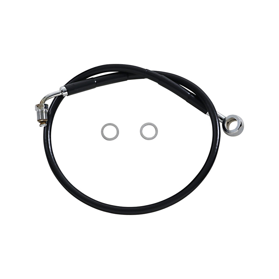 DRAG SPECIALTIES - BRAKE LINE - +4" - BLACK - '18-'23 SOFTAIL