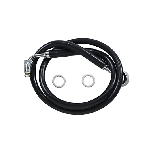 DRAG SPECIALTIES - BRAKE LINE - +6" - BLACK - '18-'23 SOFTAIL