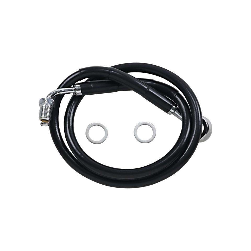 DRAG SPECIALTIES - BRAKE LINE - +6" - BLACK - '18-'23 SOFTAIL