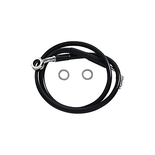 DRAG SPECIALTIES - BRAKE LINE - +10" - BLACK - '18-'23 SOFTAIL