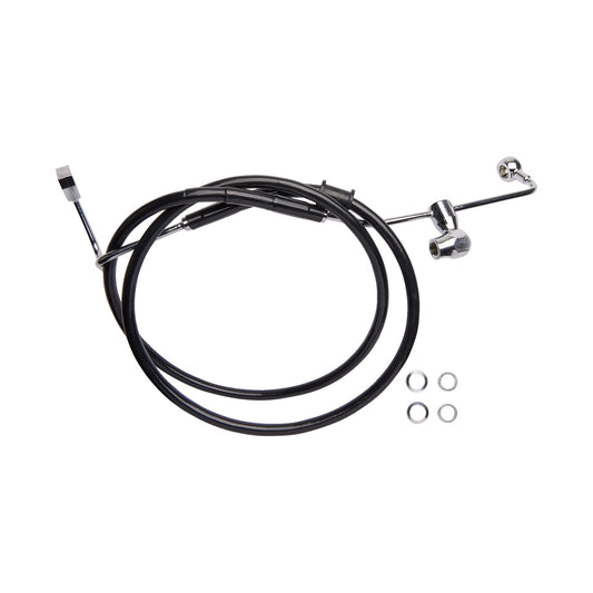 DRAG SPECIALTIES - BRAKE LINE - REAR - ABS - BLACK