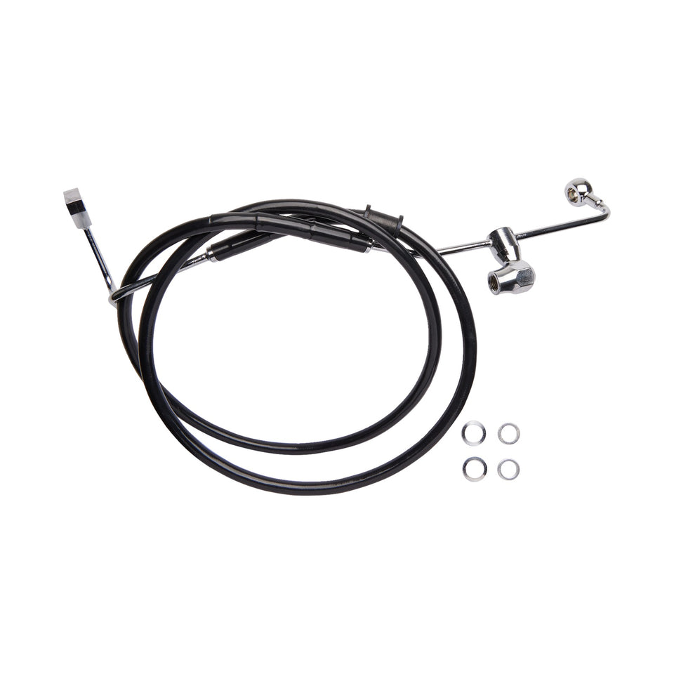 DRAG SPECIALTIES - BRAKE LINE - REAR - ABS - BLACK