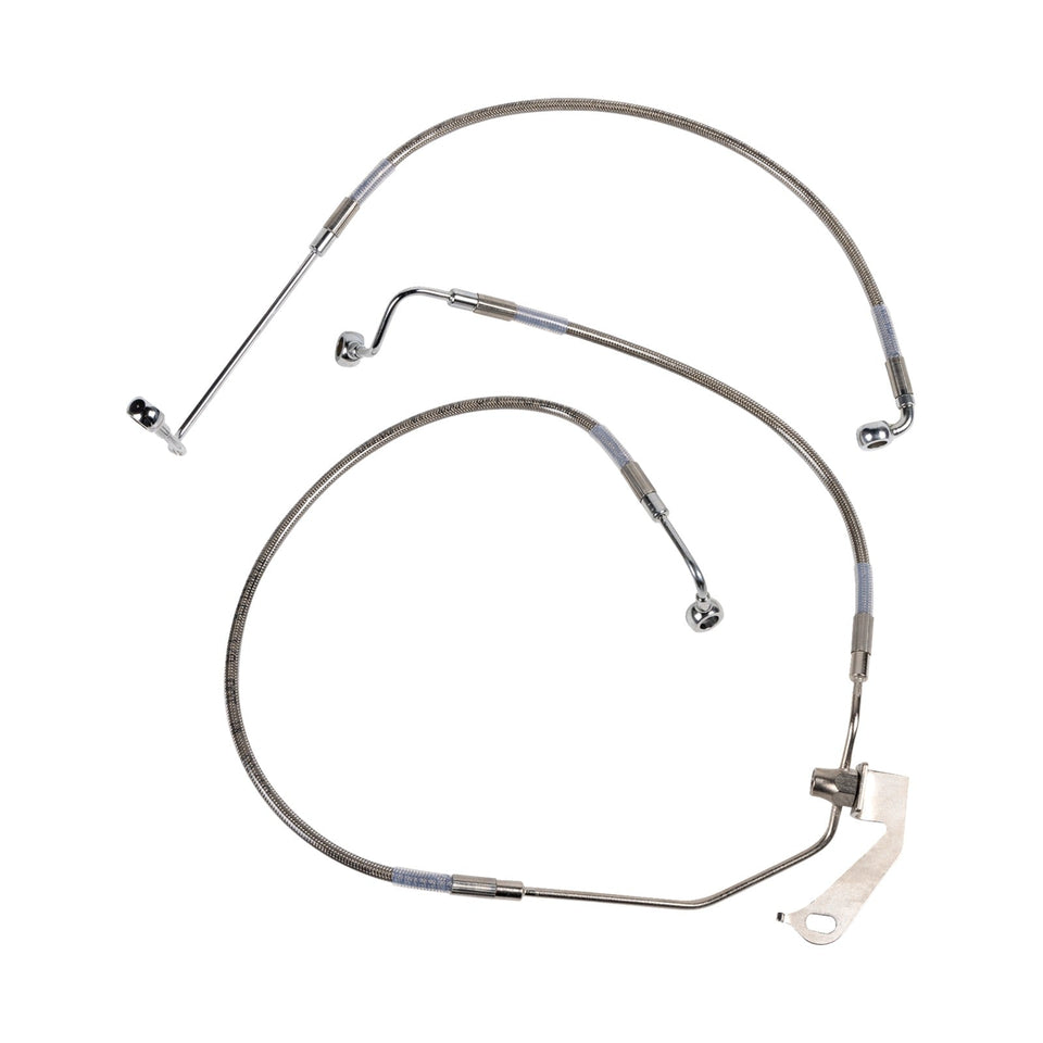 DRAG SPECIALTIES - BRAKE LINE - REAR - NON-ABS - STAINLESS STEEL