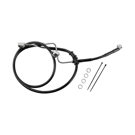 DRAG SPECIALTIES - BRAKE LINE - REAR - MASTER CYLINDER TO ABS - BLACK