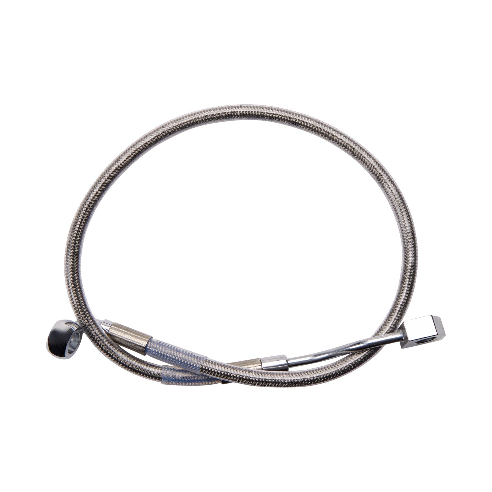 DRAG SPECIALTIES - BRAKE LINE - REAR - MASTER CYLINDER TO ABS - STAINLESS STEEL