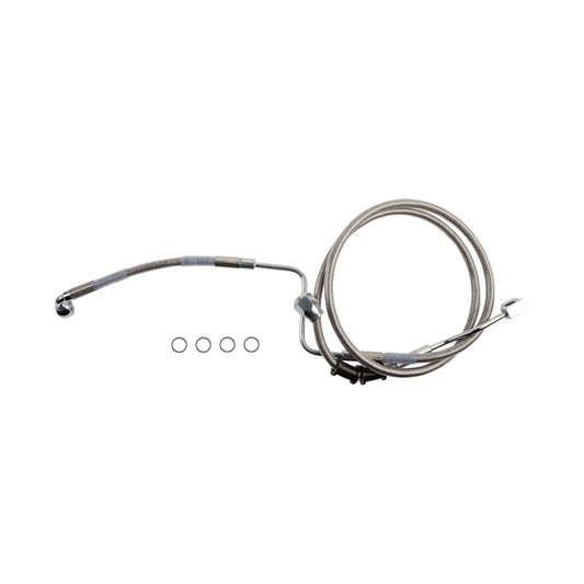 DRAG SPECIALTIES - BRAKE LINE - REAR - MASTER CYLINDER TO ABS - STAINLESS STEEL