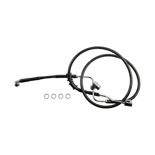 DRAG SPECIALTIES - BRAKE LINE - REAR - MASTER CYLINDER TO ABS - BLACK
