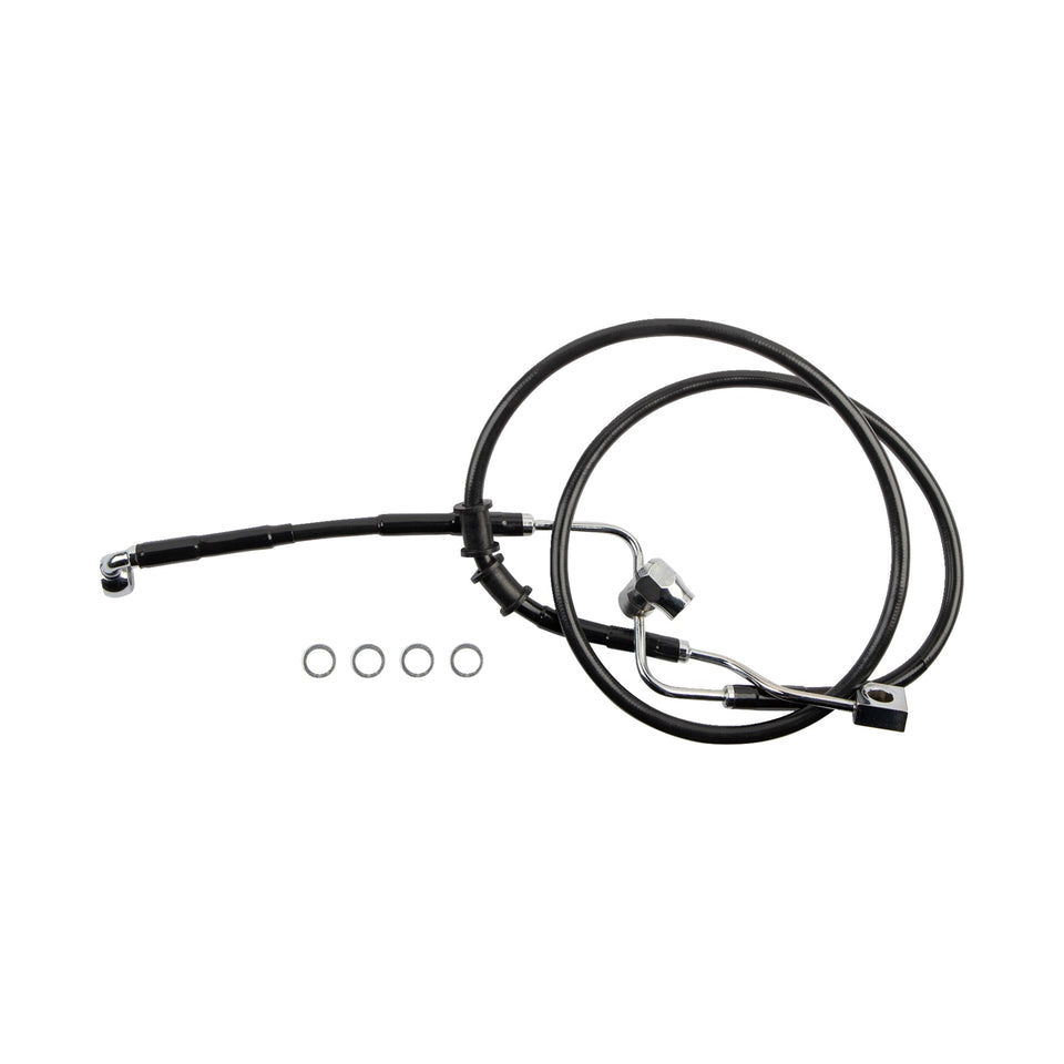 DRAG SPECIALTIES - BRAKE LINE - REAR - MASTER CYLINDER TO ABS - BLACK