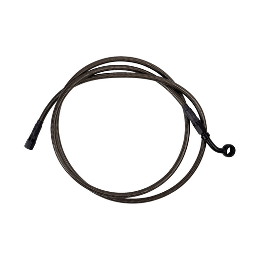 BARNETT - BRAKE LINE - UPPER - CARBON COAT W/ BLACK FITTINGS - +6"