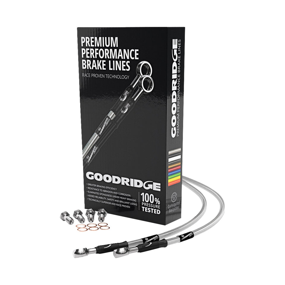 GOODRIDGE - BRAKE HOSE KIT - FRONT - FLH '96-'07 - +6"