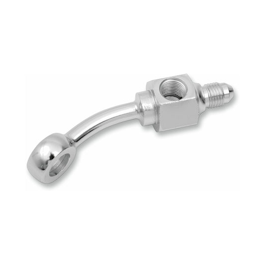 DRAG SPECIALTIES - BANJO FITTING - 3/8" X AN3 - 35 DEGREES - SHORT