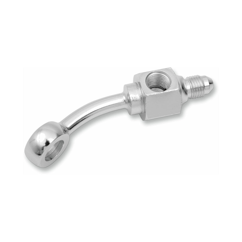 DRAG SPECIALTIES - BANJO FITTING - 3/8" X AN3 - 35 DEGREES - SHORT