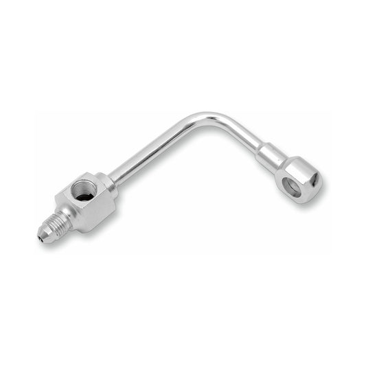 DRAG SPECIALTIES - BANJO FITTING - 3/8" X AN3 - 90 DEGREES - LONG