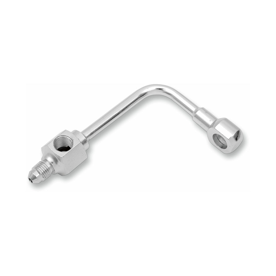 DRAG SPECIALTIES - BANJO FITTING - 3/8" X AN3 - 90 DEGREES - LONG