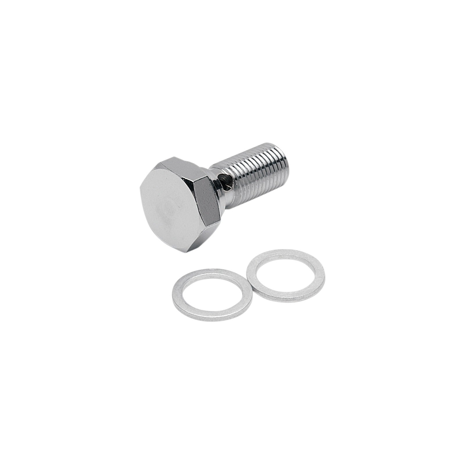 DRAG SPECIALTIES - BANJO BOLT - 7/16"-24 W/ STEP-DOWN TO 3/8"