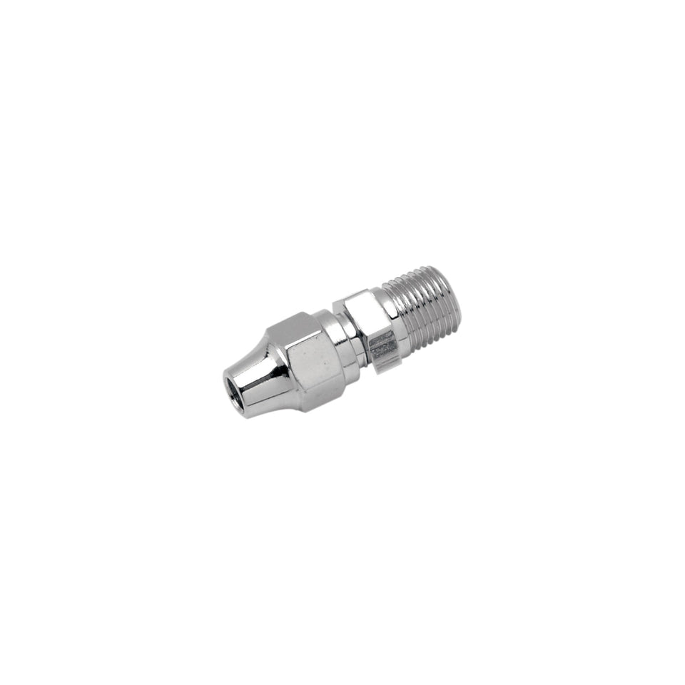 DRAG SPECIALTIES - BRAKE LINE FITTING - 1/8" NPT - STRAIGHT