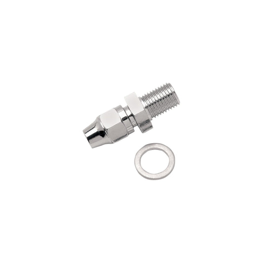 DRAG SPECIALTIES - BRAKE LINE FITTING - 3/8-24 - STRAIGHT