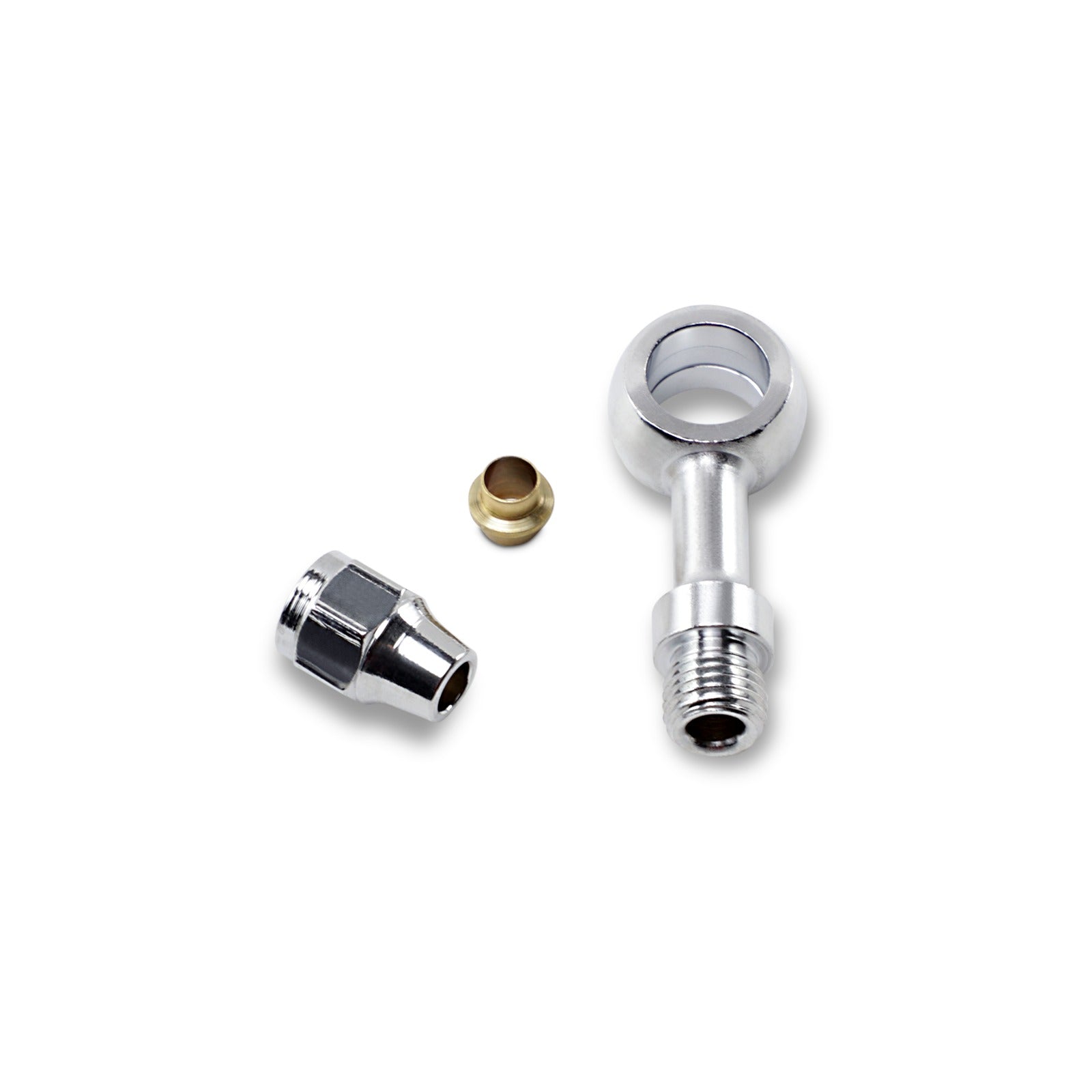 DRAG SPECIALTIES - BANJO FITTING - 7/16" - STRAIGHT