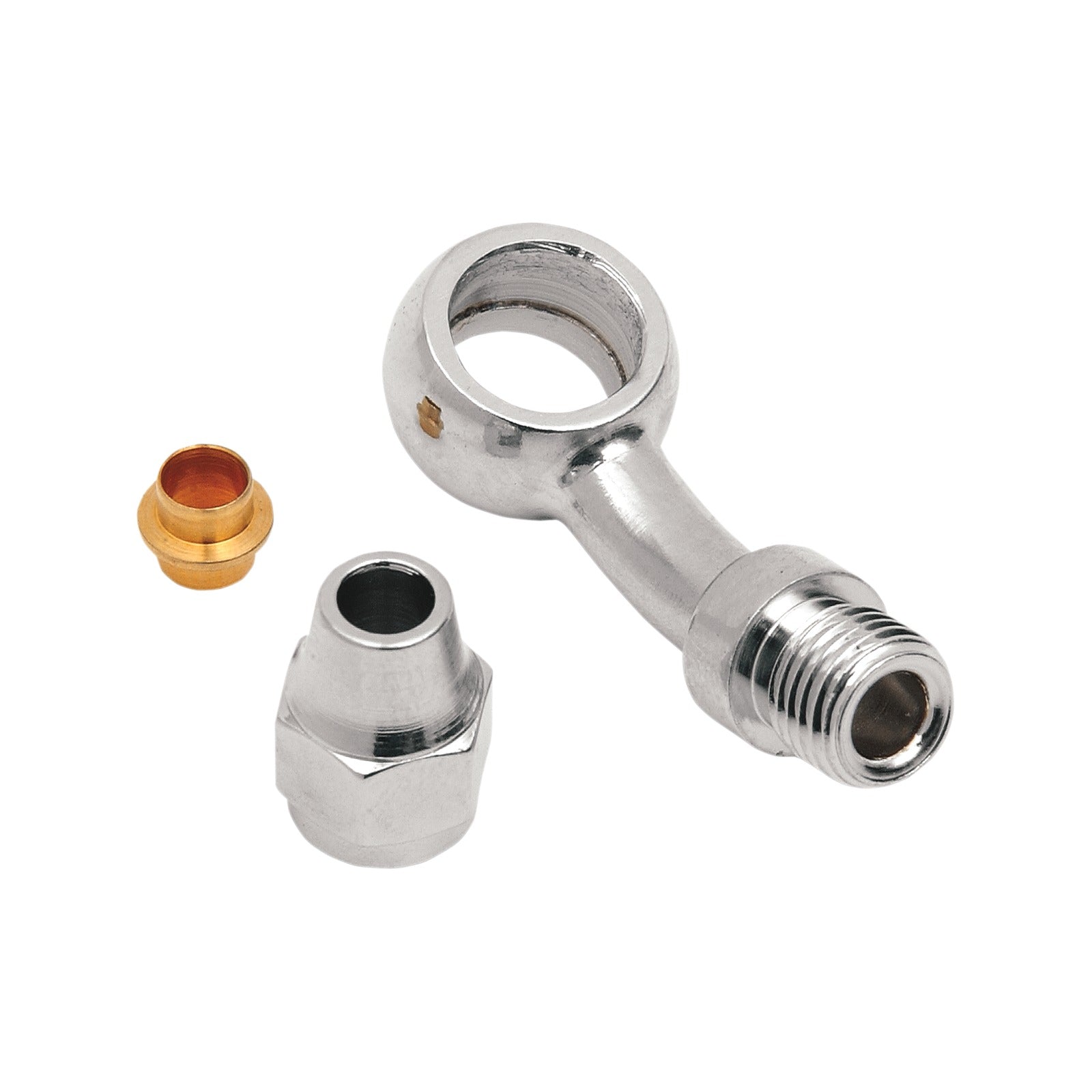DRAG SPECIALTIES - BANJO FITTING - 7/16" - 35 DEGREE
