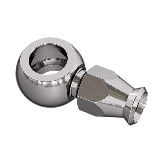 GOODRIDGE - BANJO - STRAIGHT - SHORT - 3/8" OR M10 LONG BOLT