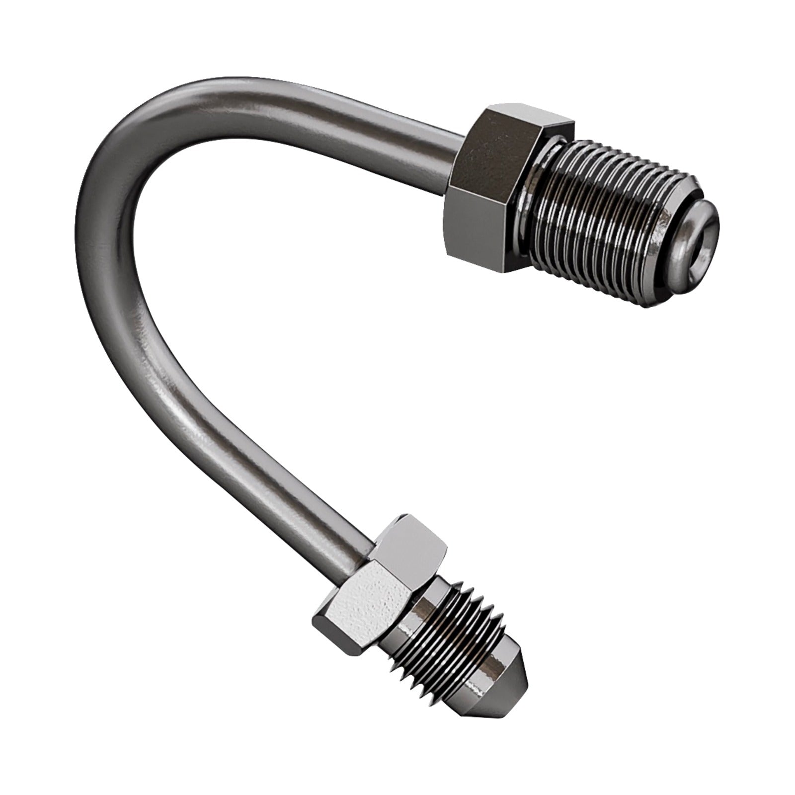 GOODRIDGE - UNIVERSAL BANJO - AN3 ADAPTOR - 150 DEGREES - STAINLESS STEEL