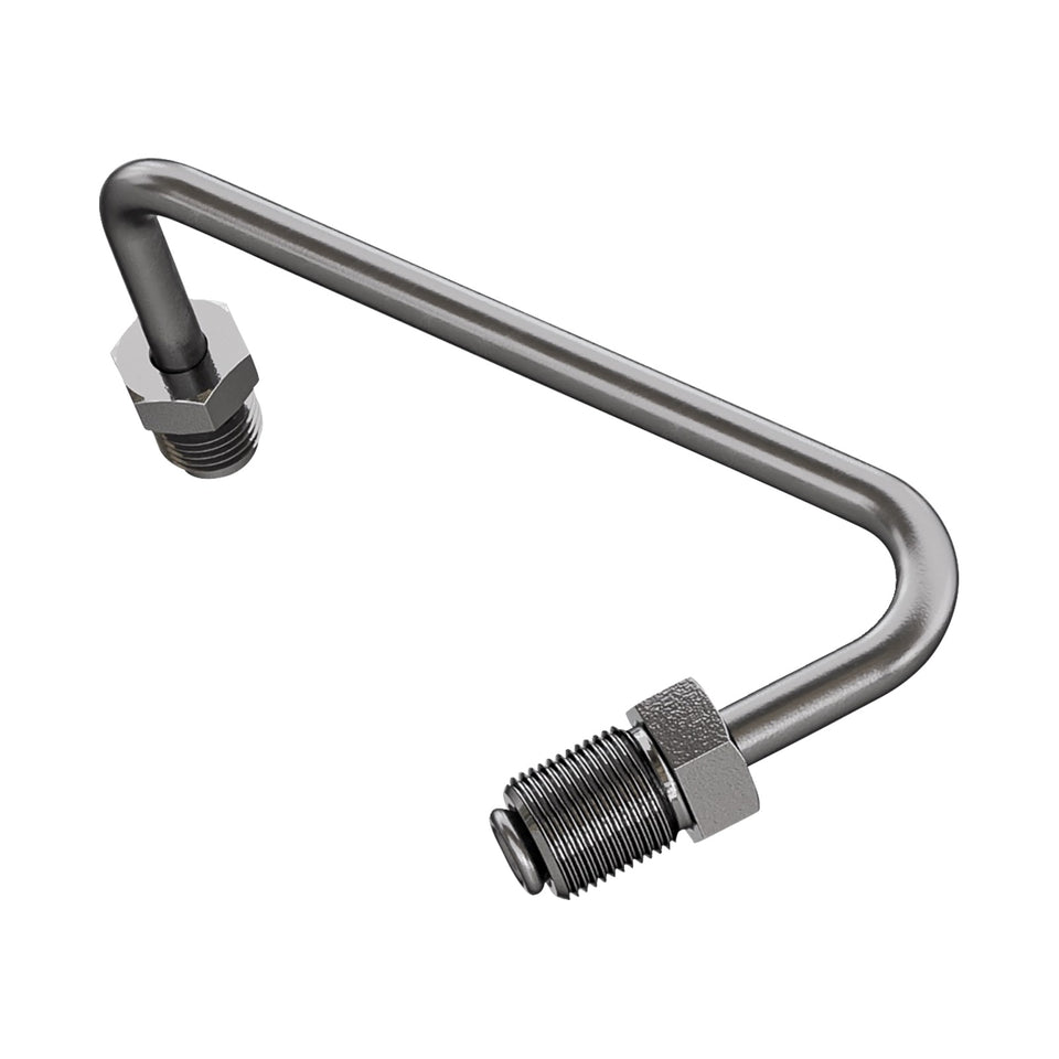 GOODRIDGE - UNIVERSAL BANJO - AN3 ADAPTOR - S BEND - STAINLESS STEEL