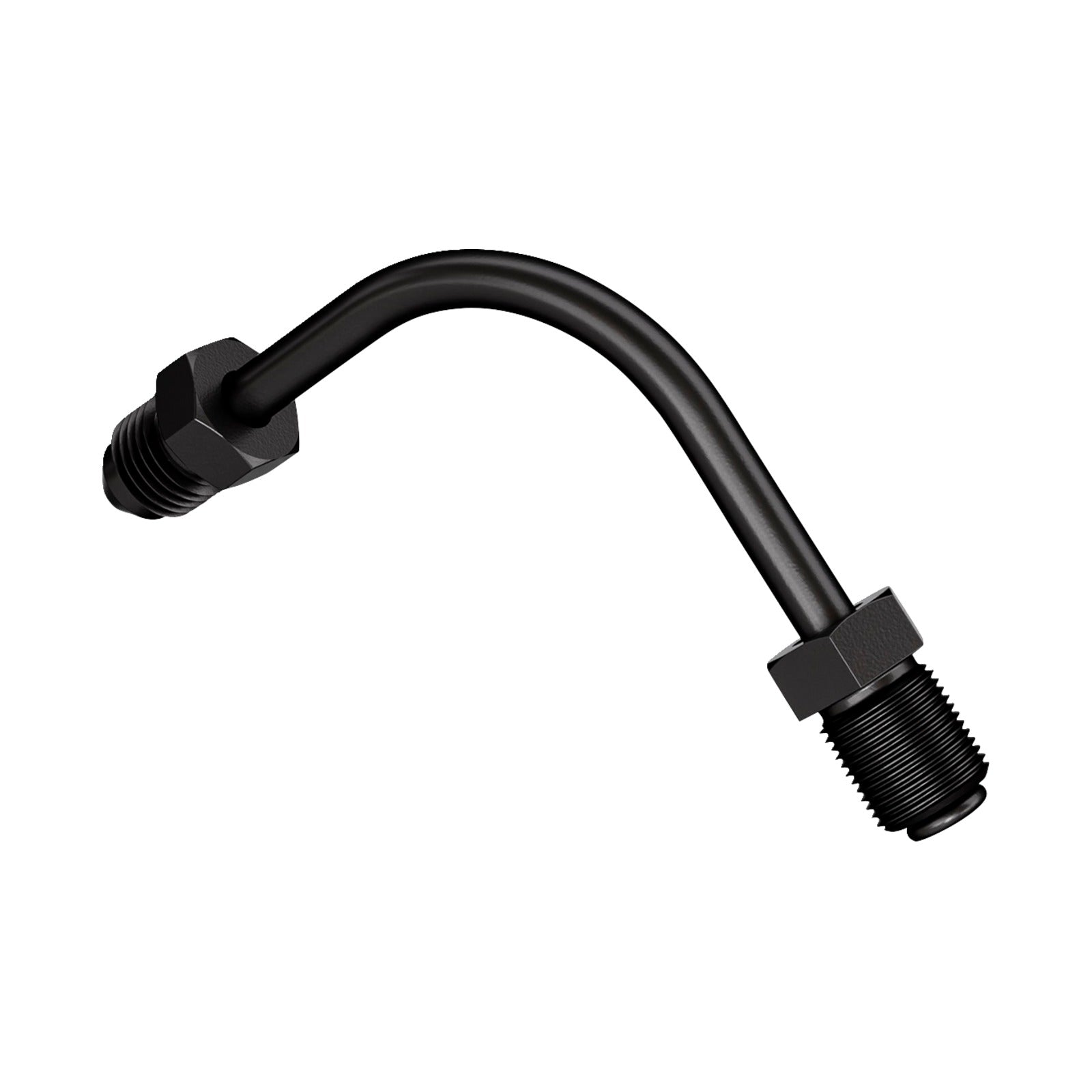 GOODRIDGE - UNIVERSAL BANJO - LONG AN3 ADAPTOR - 90 DEGREES SIDE BEND - BLACK ZINC