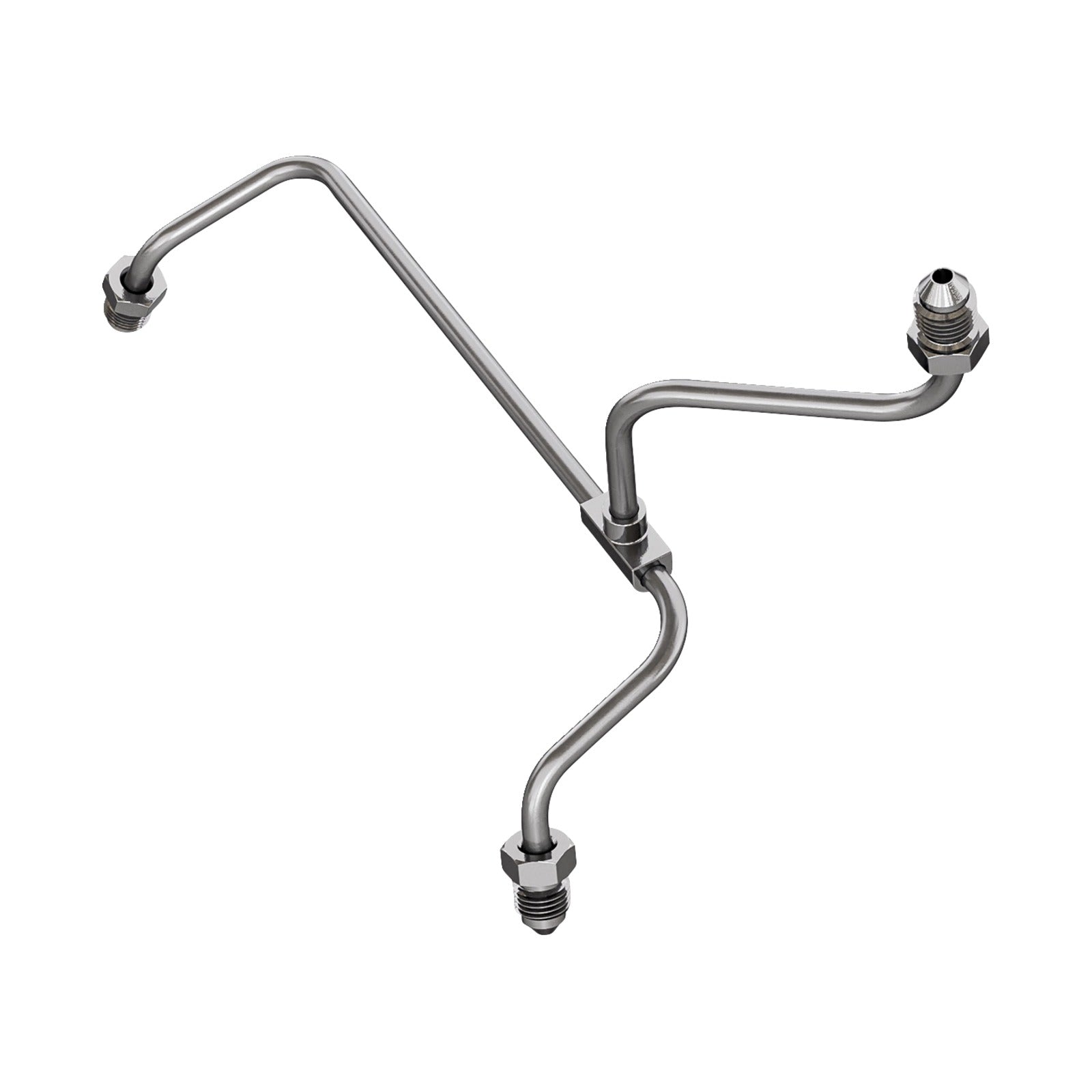 GOODRIDGE - BRAKE LINE TEE FITTING - FRONT - FLH/FLT '14-'23 NON-ABS MODELS
