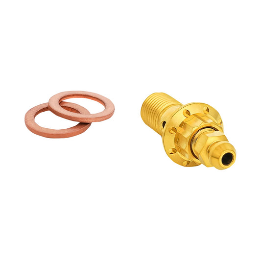 ARLEN NESS - BANJO BOLT WITH BLEEDER - 10MM - GOLD