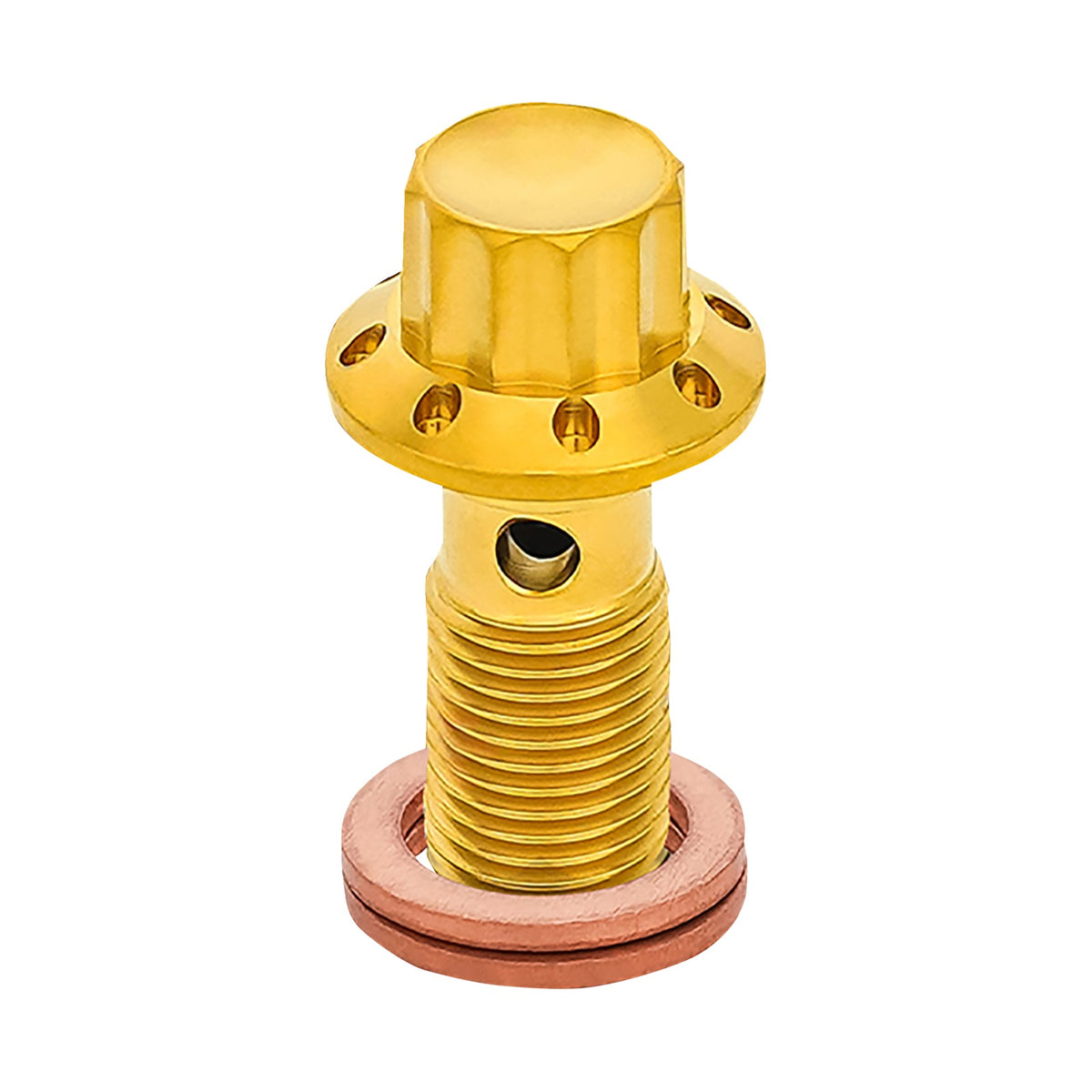ARLEN NESS - BANJO BOLT - 3/8"-24 - GOLD