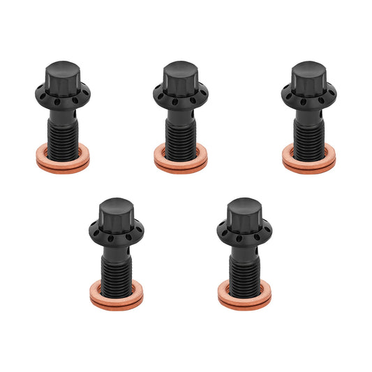 ARLEN NESS - BANJO BOLT 5-PACK - 3/8"-24 - BLACK