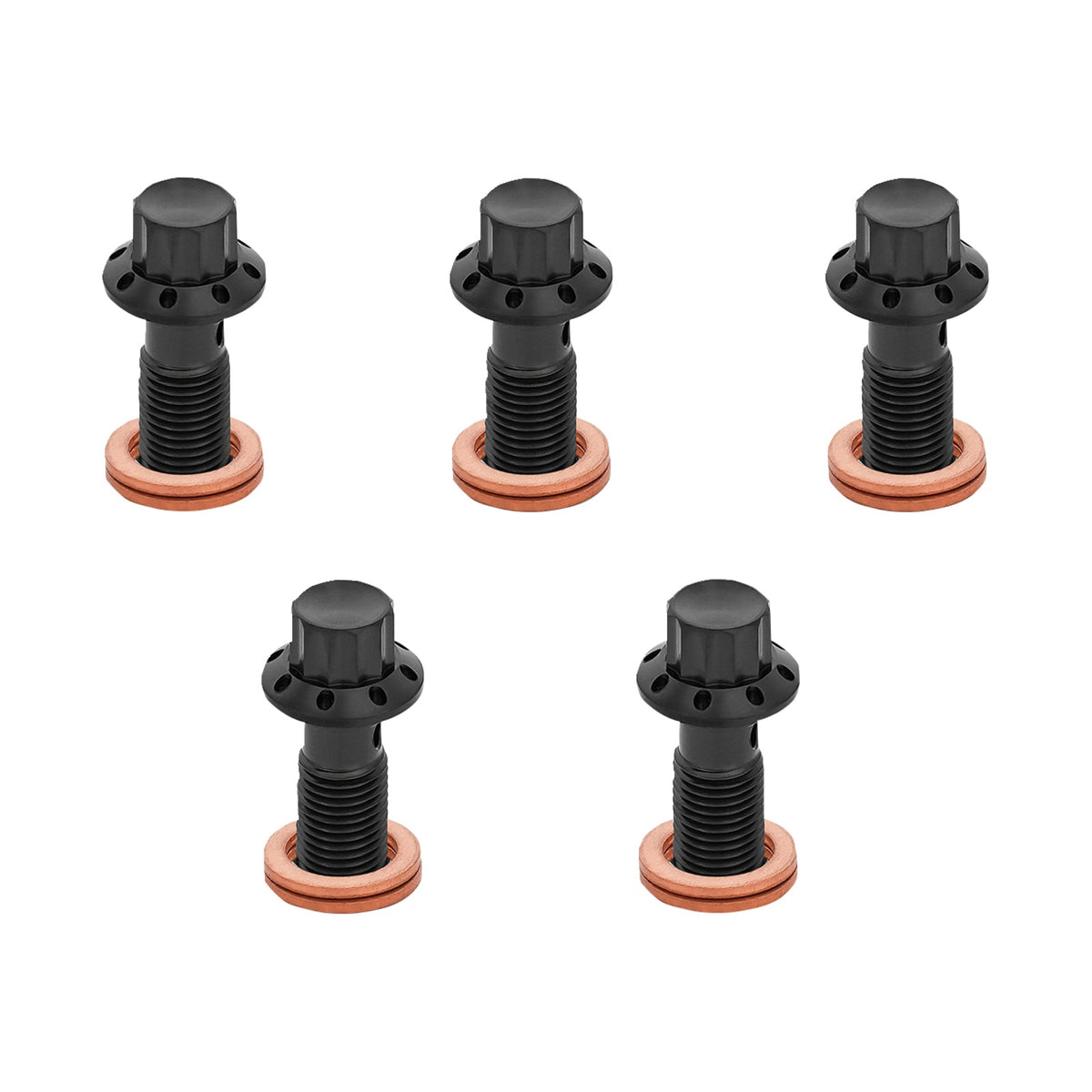 ARLEN NESS - BANJO BOLT 5-PACK - M10X1.0 - BLACK