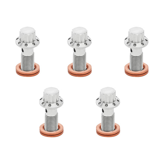 ARLEN NESS - BANJO BOLT 5-PACK - M10X1.25 - POLISHED
