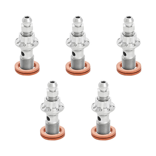 ARLEN NESS - BANJO BOLT 5-PACK - 10MM - POLISHED