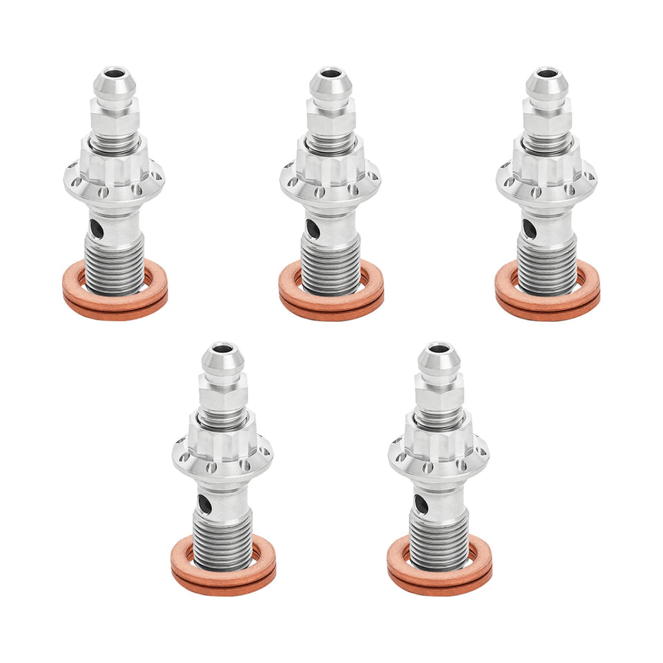ARLEN NESS - BANJO BOLT 5-PACK - 10MM - POLISHED