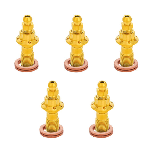 ARLEN NESS - BANJO BOLT 5-PACK - 10MM - GOLD