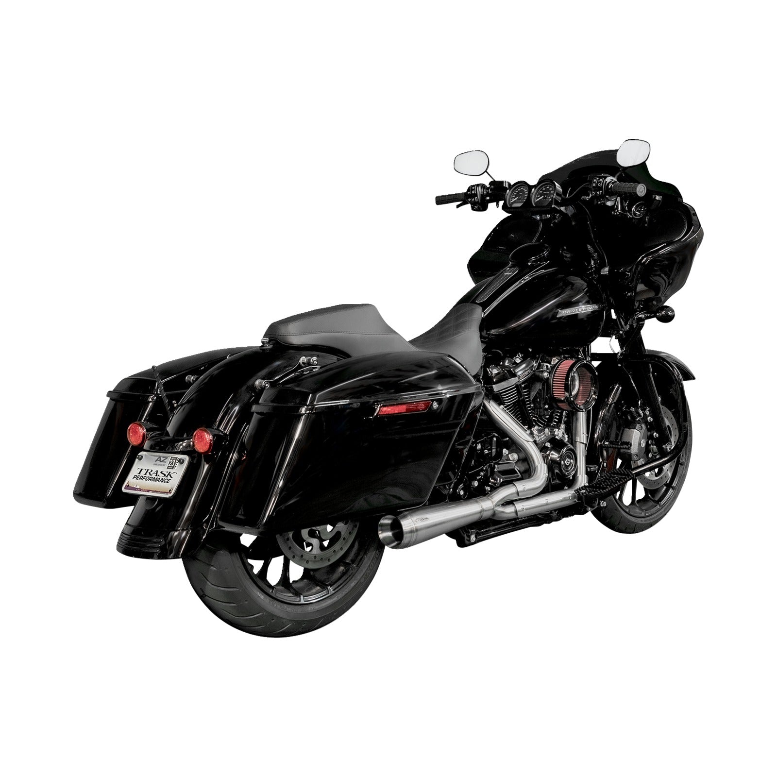 TRASK - 2-INTO-1 ASSAULT EXHAUST SYSTEM - FULL STAINLESS - STRAIGHT