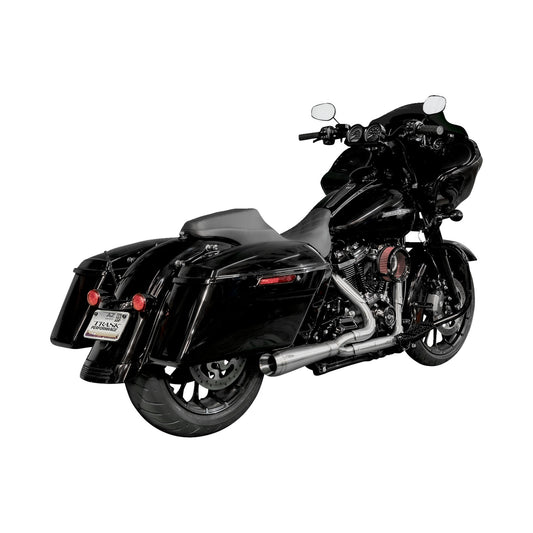 TRASK - 2-INTO-1 ASSAULT EXHAUST SYSTEM - FULL STAINLESS - STRAIGHT