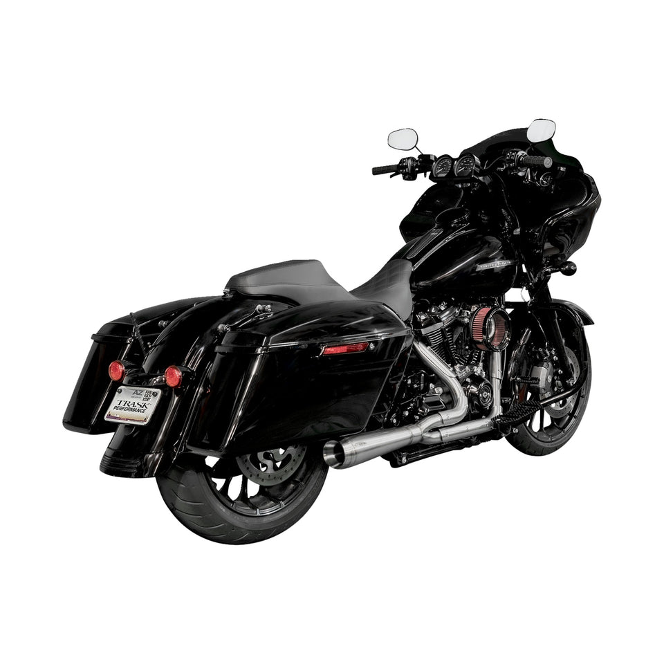 TRASK - 2-INTO-1 ASSAULT EXHAUST SYSTEM - FULL STAINLESS - STRAIGHT